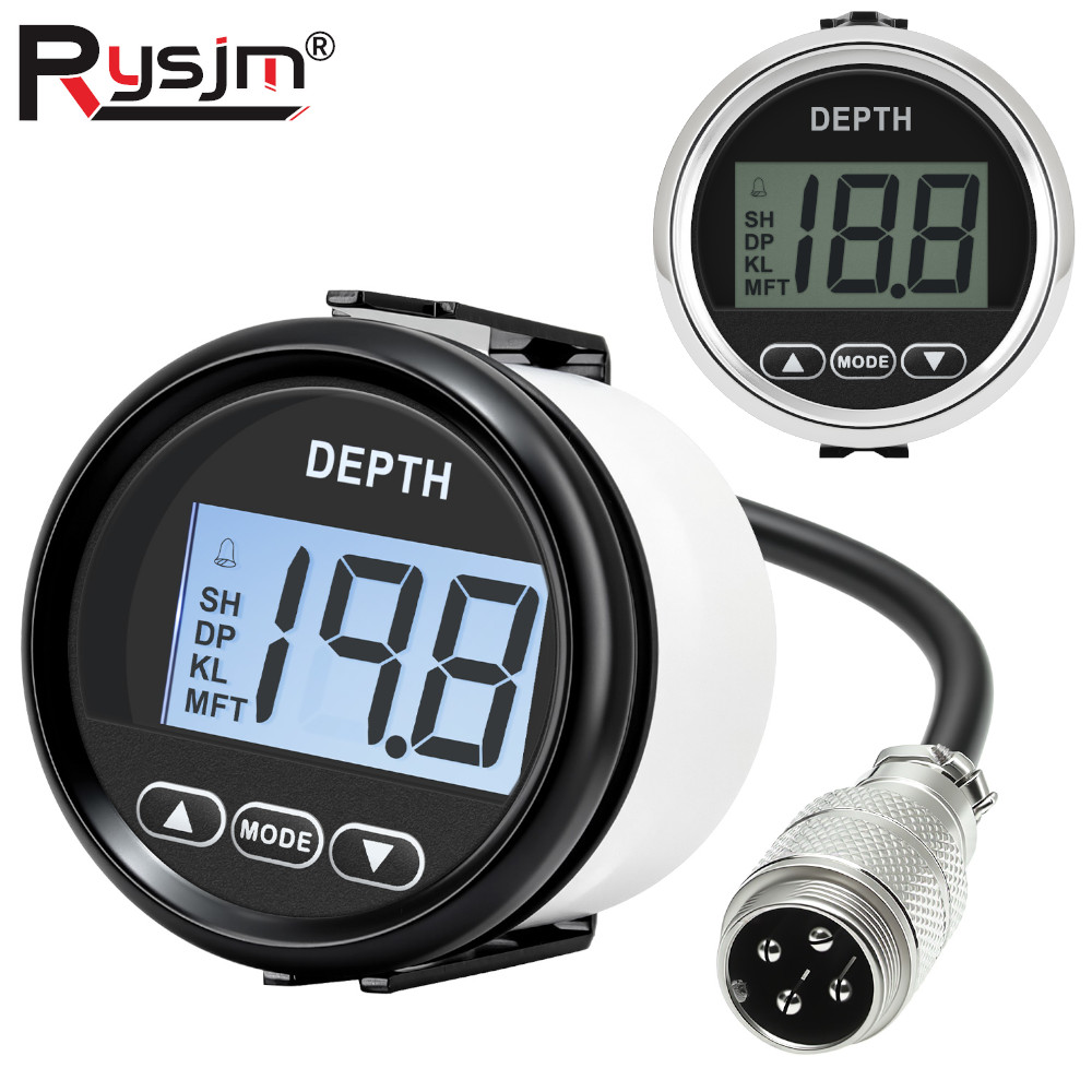 Fishing Boat Gps - Detektor Kedalaman Baru 52Mm/2 Inci Pengukur