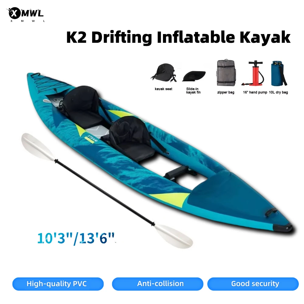 Fishing Boat Seat - Perahu Kano Kayak Tiup 1-2 Orang