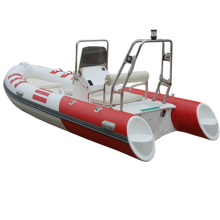 Fishing Boat Fiberglass - Zhenbo 480 Perahu Dayung Tiup Hypalon