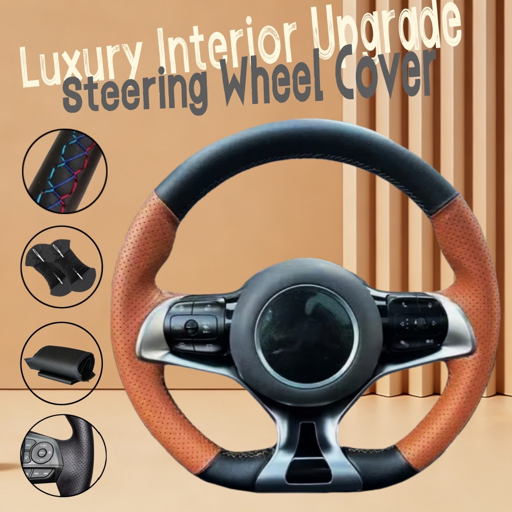 Fishing Boat Steering Wheel - Sarung Setir Mobil Kulit Mikrofiber Custom