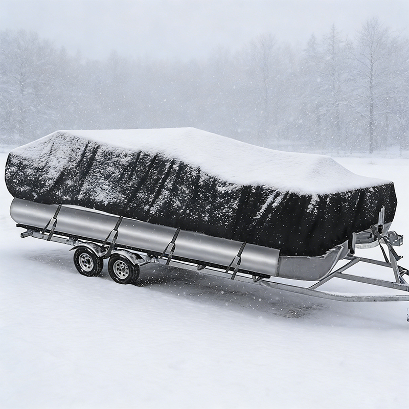 Fishing Boat Cover - Penutup Perahu Tahan Lama Anti-Angin Desain