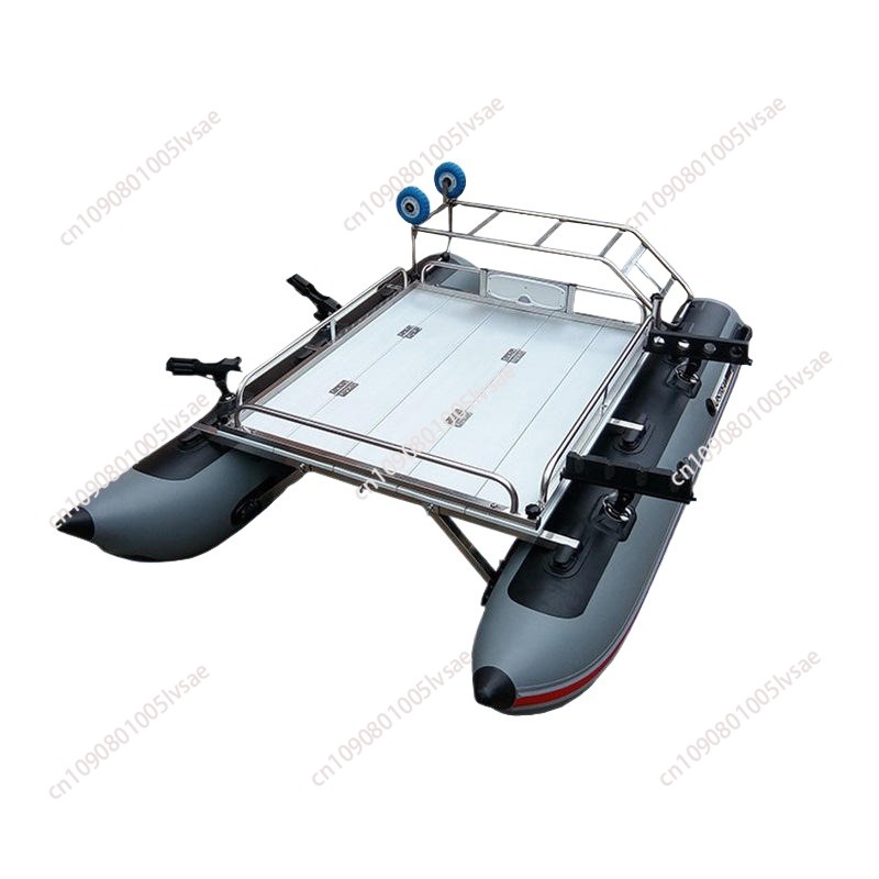 Fishing Boat Aluminum - Perahu Karet Aluminium PVC Pontoon 1/2/4