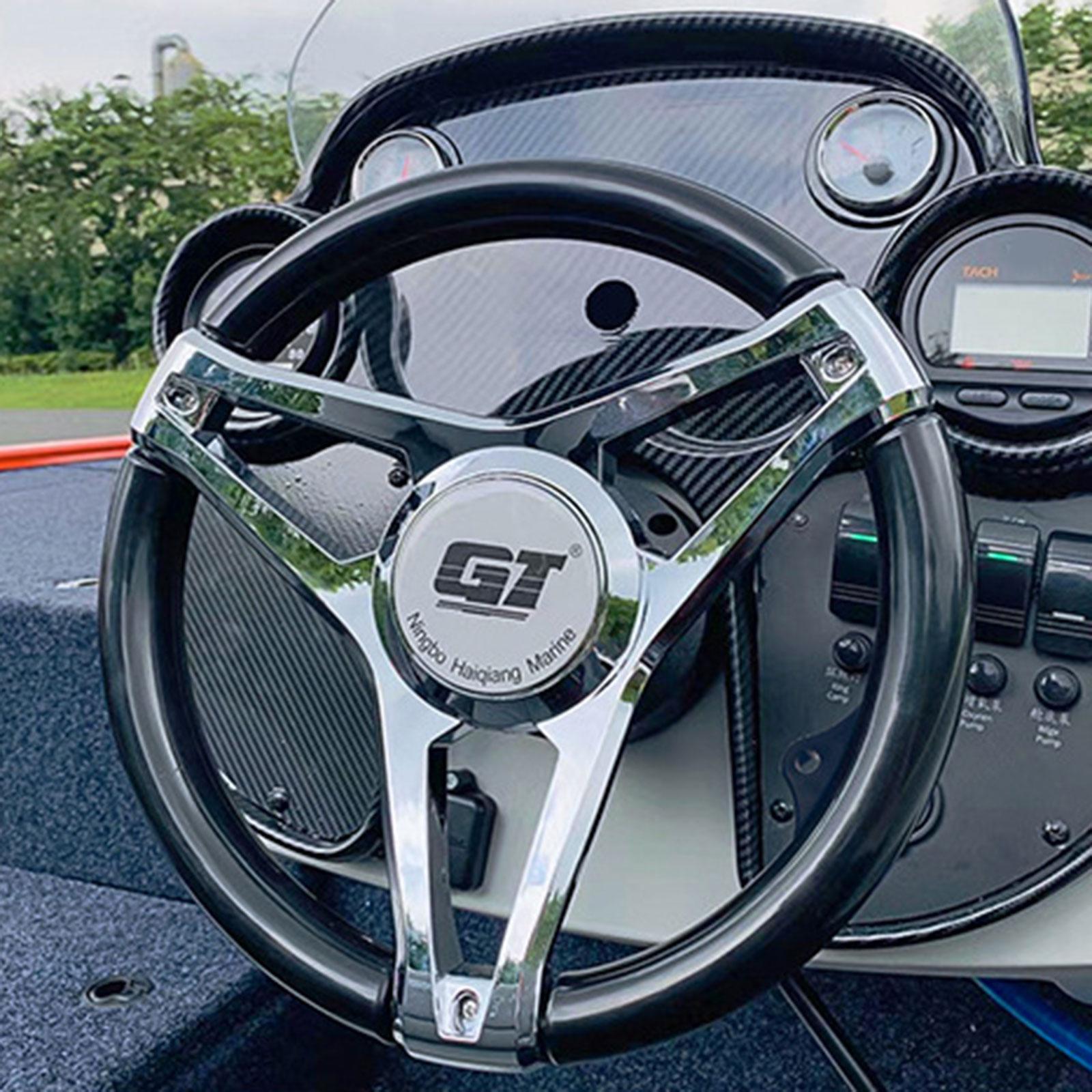 Fishing Boat Steering Wheel - Setir Kapal Nilon Profesional Ergonomis, Pegangan