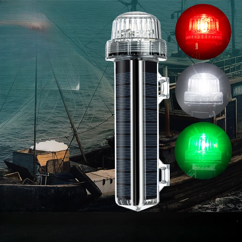 Fishing Boat Navigation Light - Lampu Sinyal Laut Surya Baru Lampu