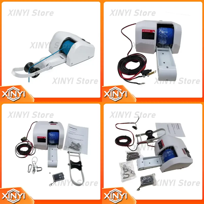 Fishing Boat Anchor Winch - Winch Jangkar Kapal Listrik GDYAC35SW 12V