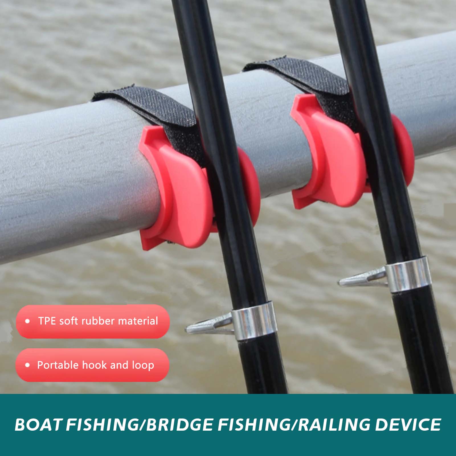 Fishing Boat Oar - Tempat Joran Pancing Berbentuk U dengan
