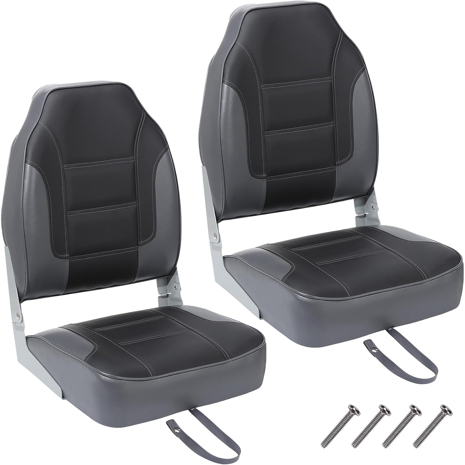 Fishing Boat Seat - 2 Paket Kursi Lipat untuk Perahu,