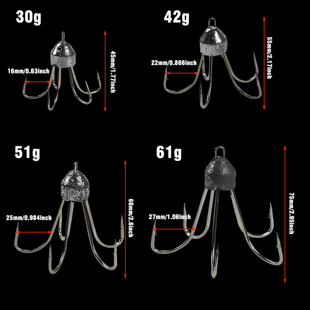 Topranc 1Pcs Kail Pancing Baja - Fishing Boat Anchor ulasan dan harga