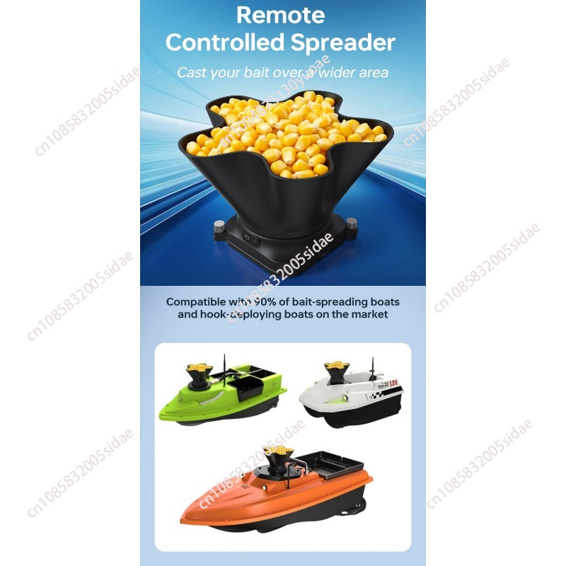 Dispenser Umpan RC Dapat Diput - Fishing Boat Anchor Winch ulasan dan harga