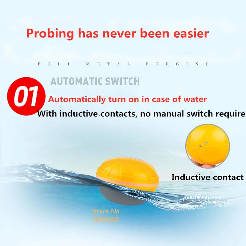 Sonar Pendeteksi Ikan Portabel - Fishing Boat Depth Finder ulasan dan harga