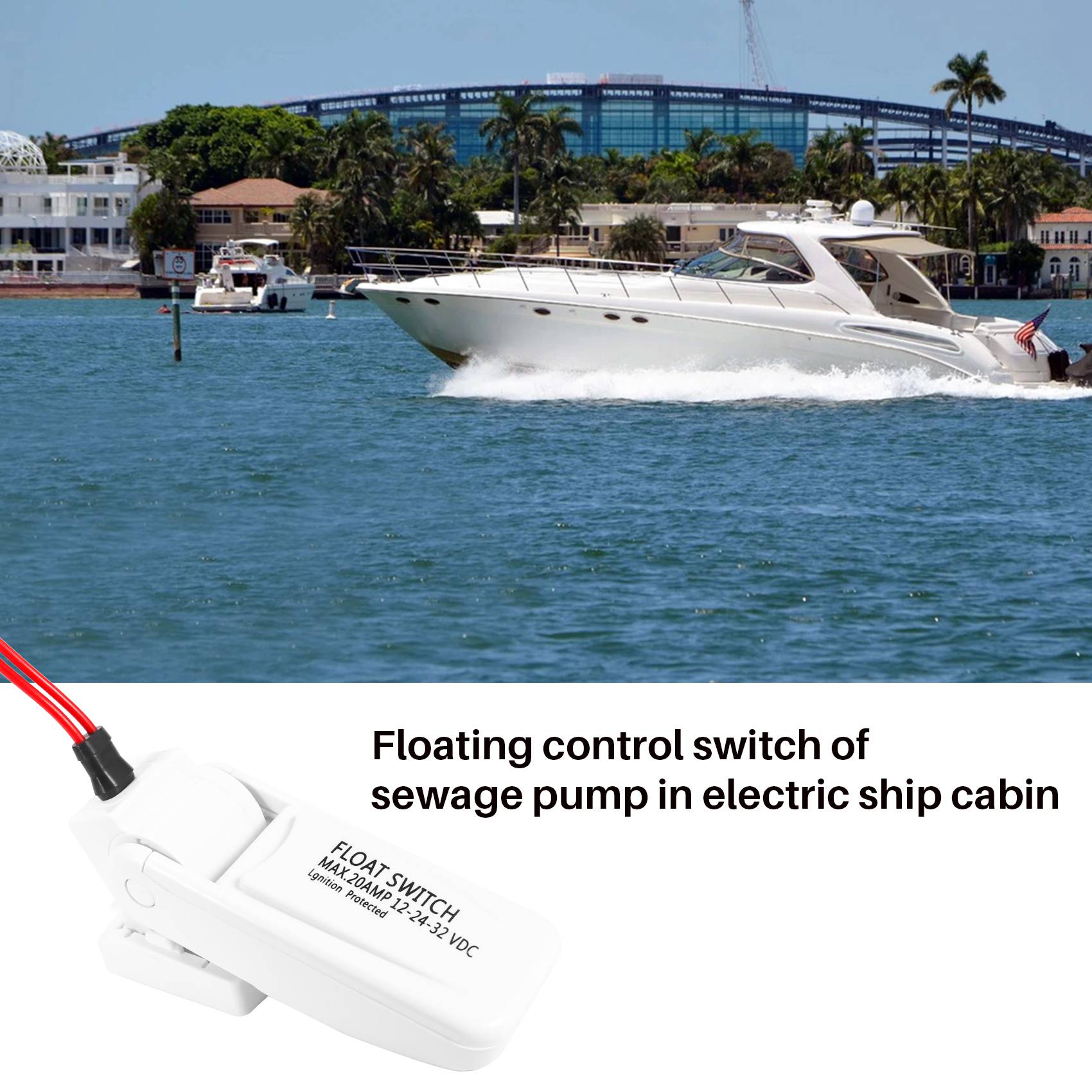 AASS-Saklar Apung Pompa Bilge  - Fishing Boat Bilge Pump ulasan dan harga