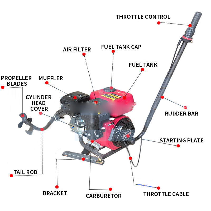 Motor Tempel 4-Tak 7.5 HP Sili - Fishing Boat Outboard Motor ulasan dan harga