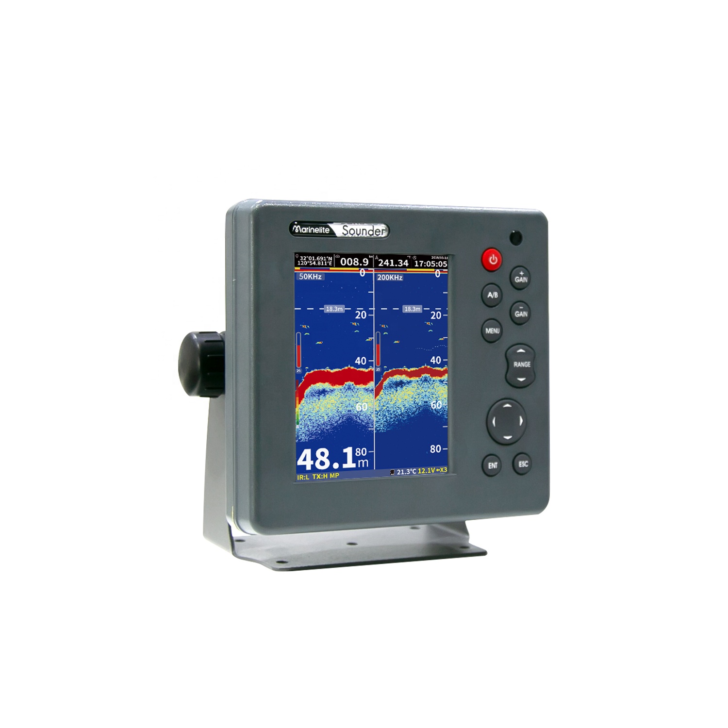 Alat Pendeteksi Ikan Sonar Ked - Fishing Boat Depth Finder ulasan dan harga