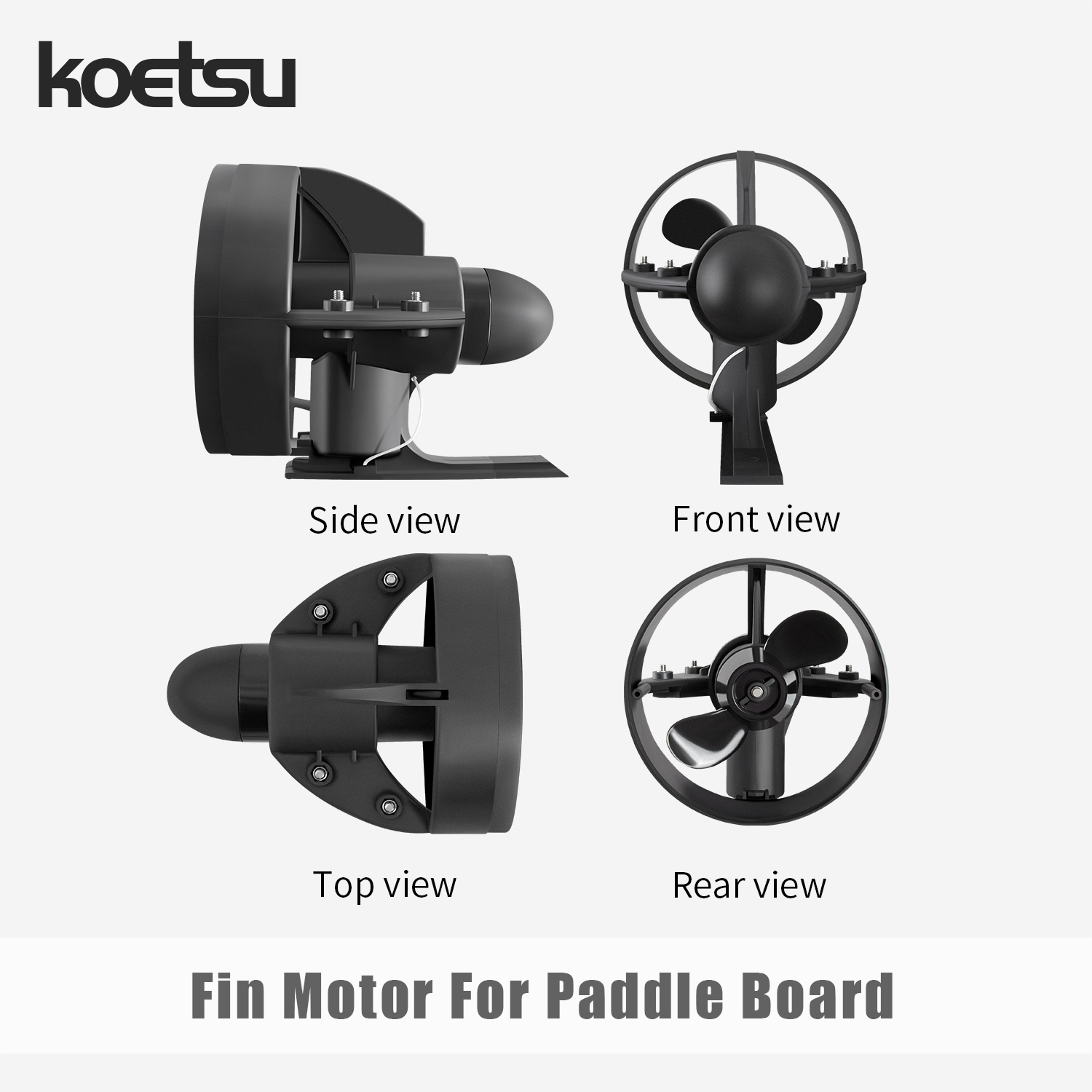 KOETSU Paddle Board Propulsi B - Fishing Boat Trolling Motor ulasan dan harga