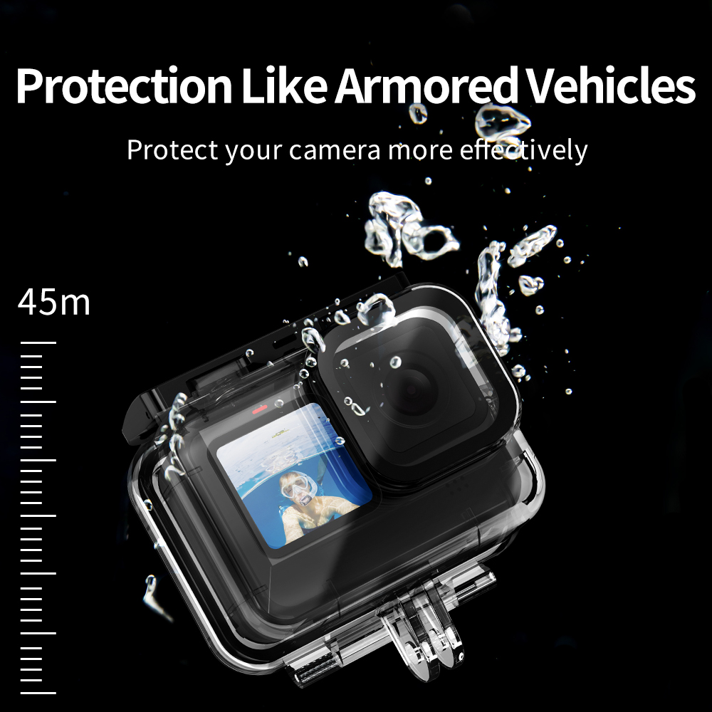TELESIN casing Gopro Hero, sar - Fishing Boat Cover ulasan dan harga