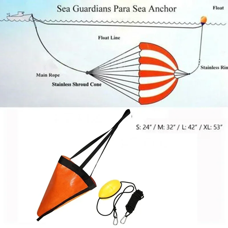 24/32/42/53'' Pelampung Jangka - Fishing Boat Anchor ulasan dan harga