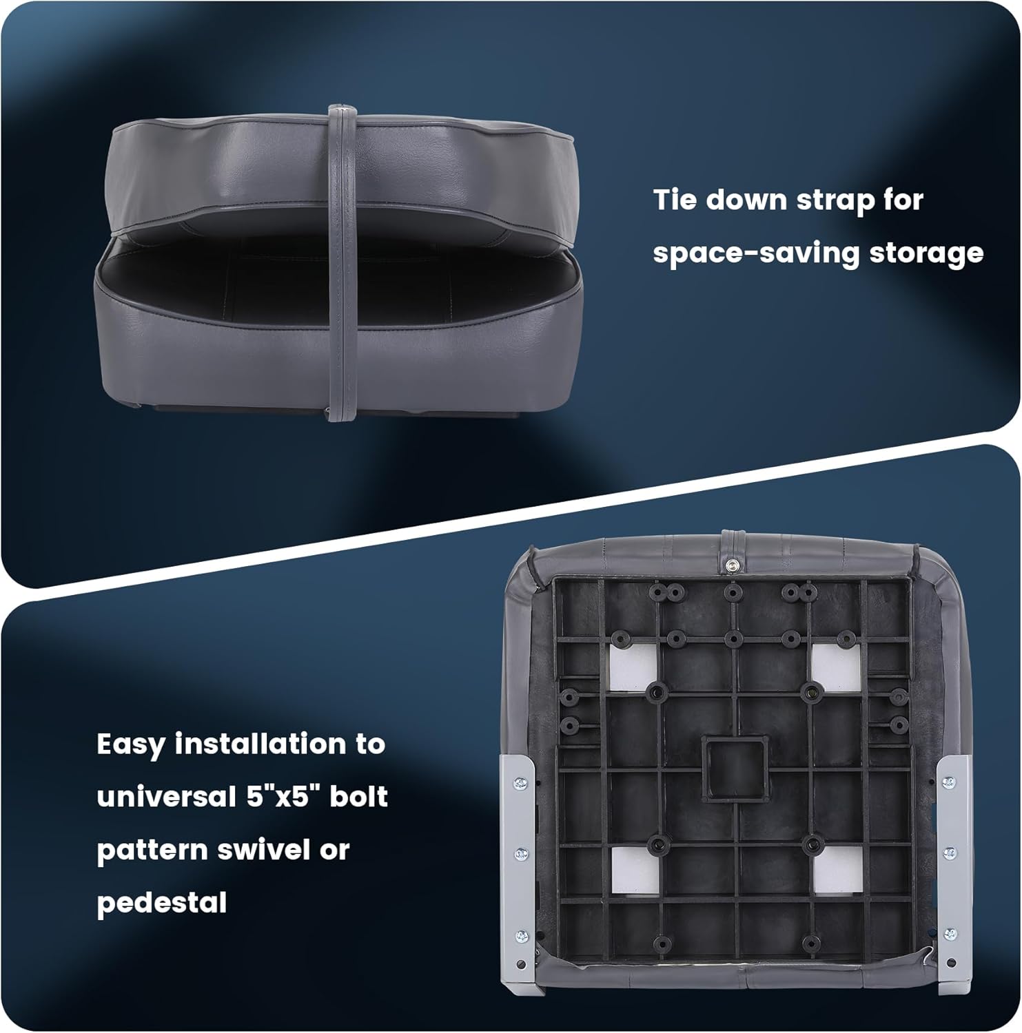 2 Paket Kursi Perahu Lipat, Ku - Fishing Boat Seat ulasan dan harga