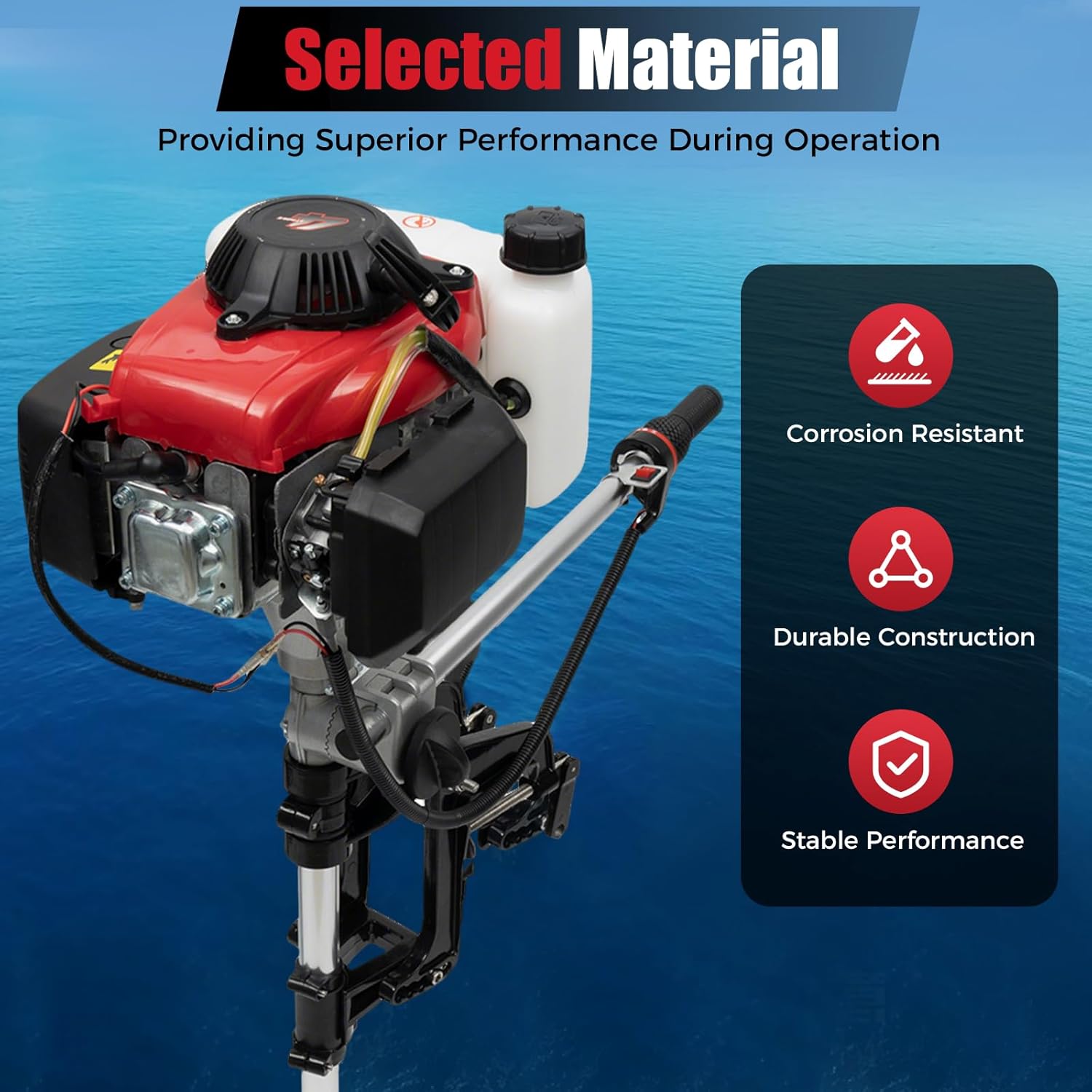 Motor Tempel 4HP, Mesin Kapal  - Fishing Boat Outboard Motor ulasan dan harga