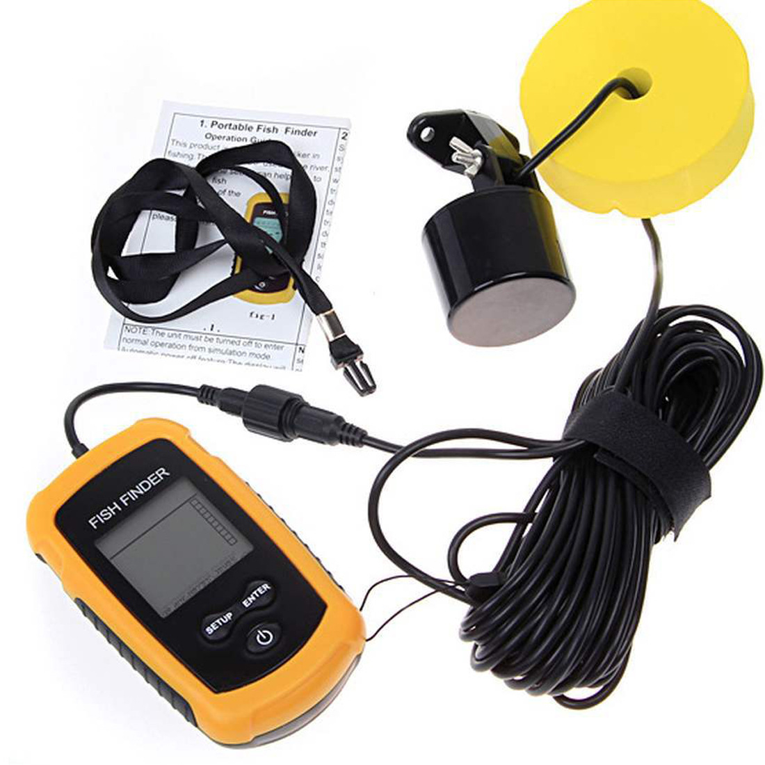 Alat Pendeteksi Ikan Sonar Por - Fishing Boat Depth Finder ulasan dan harga