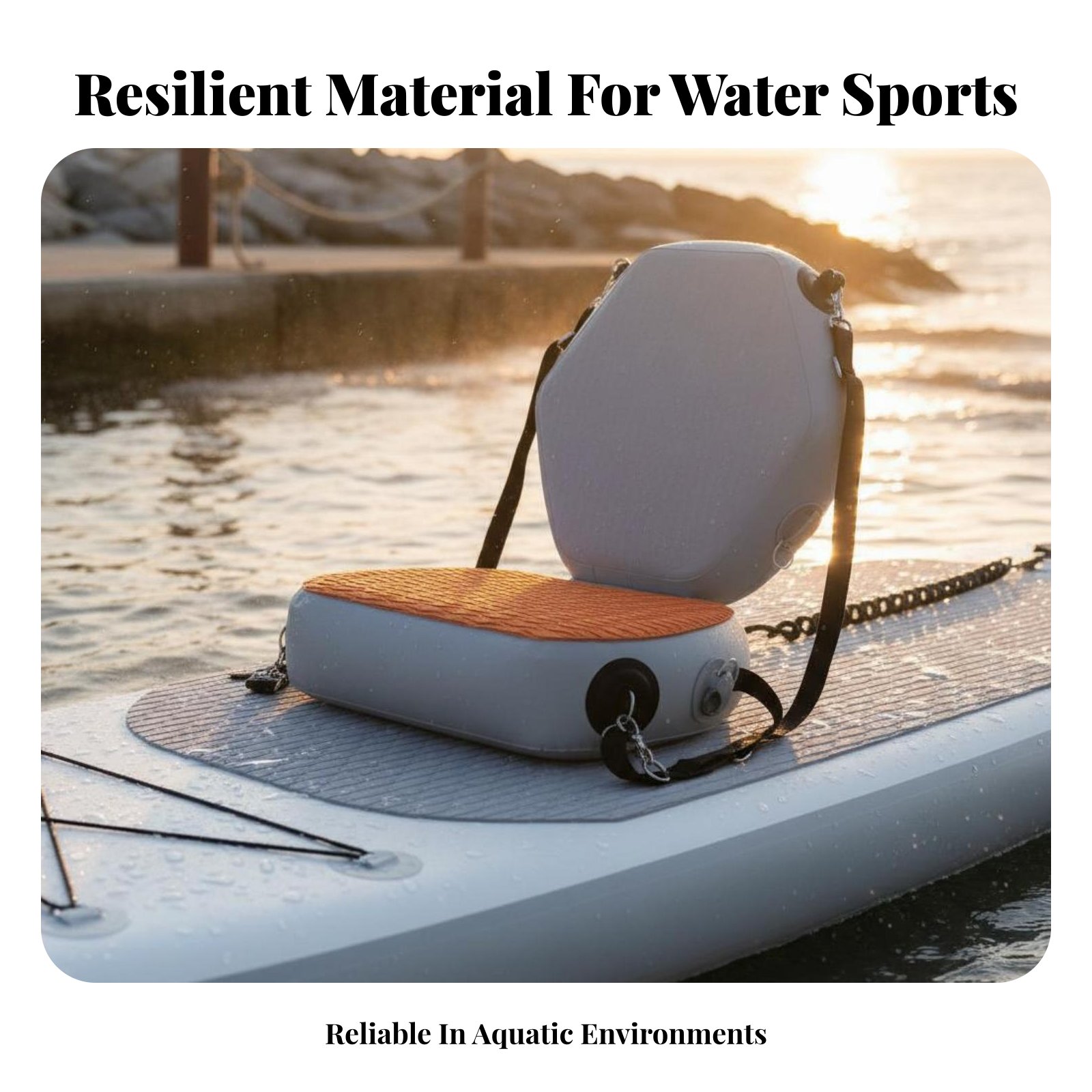 Kursi Kayak Tiup Tahan Aus, Ku - Fishing Boat Paddle ulasan dan harga