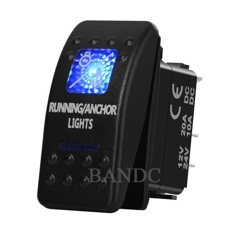 Lampu Led biru sakelar navigas - Fishing Boat Navigation Light ulasan dan harga