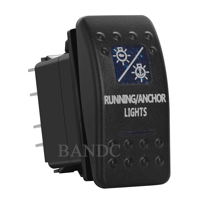 Lampu Led biru sakelar navigas - Fishing Boat Navigation Light ulasan dan harga