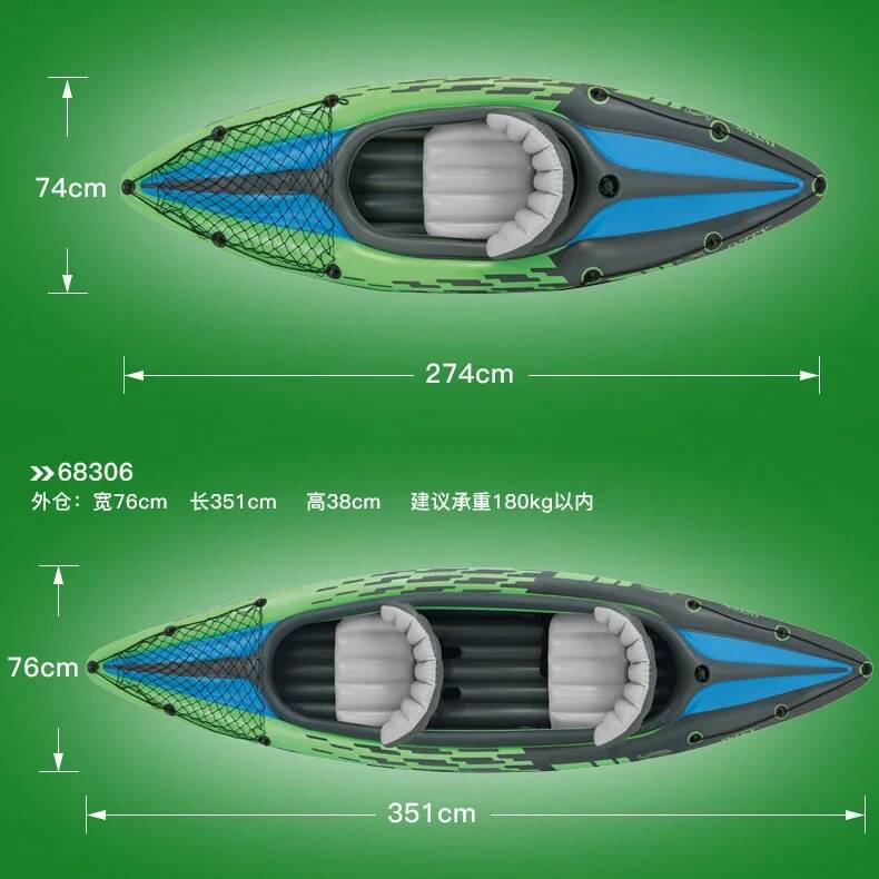 Perahu Karet Tiup untuk 1/2 Or - Fishing Boat Inflatable ulasan dan harga