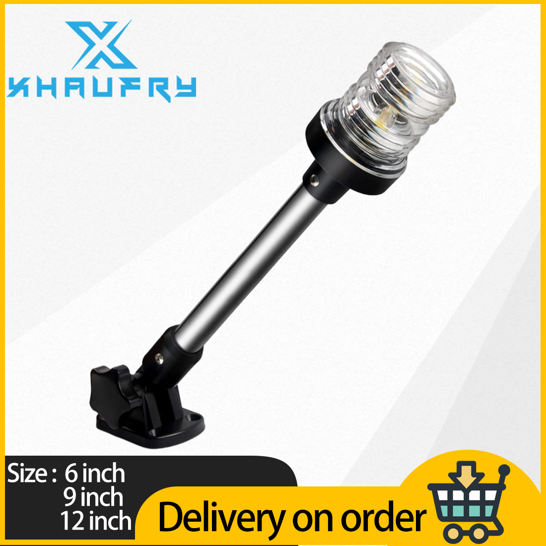 Lampu LED Putih 360 Derajat Li - Fishing Boat Navigation Light ulasan dan harga