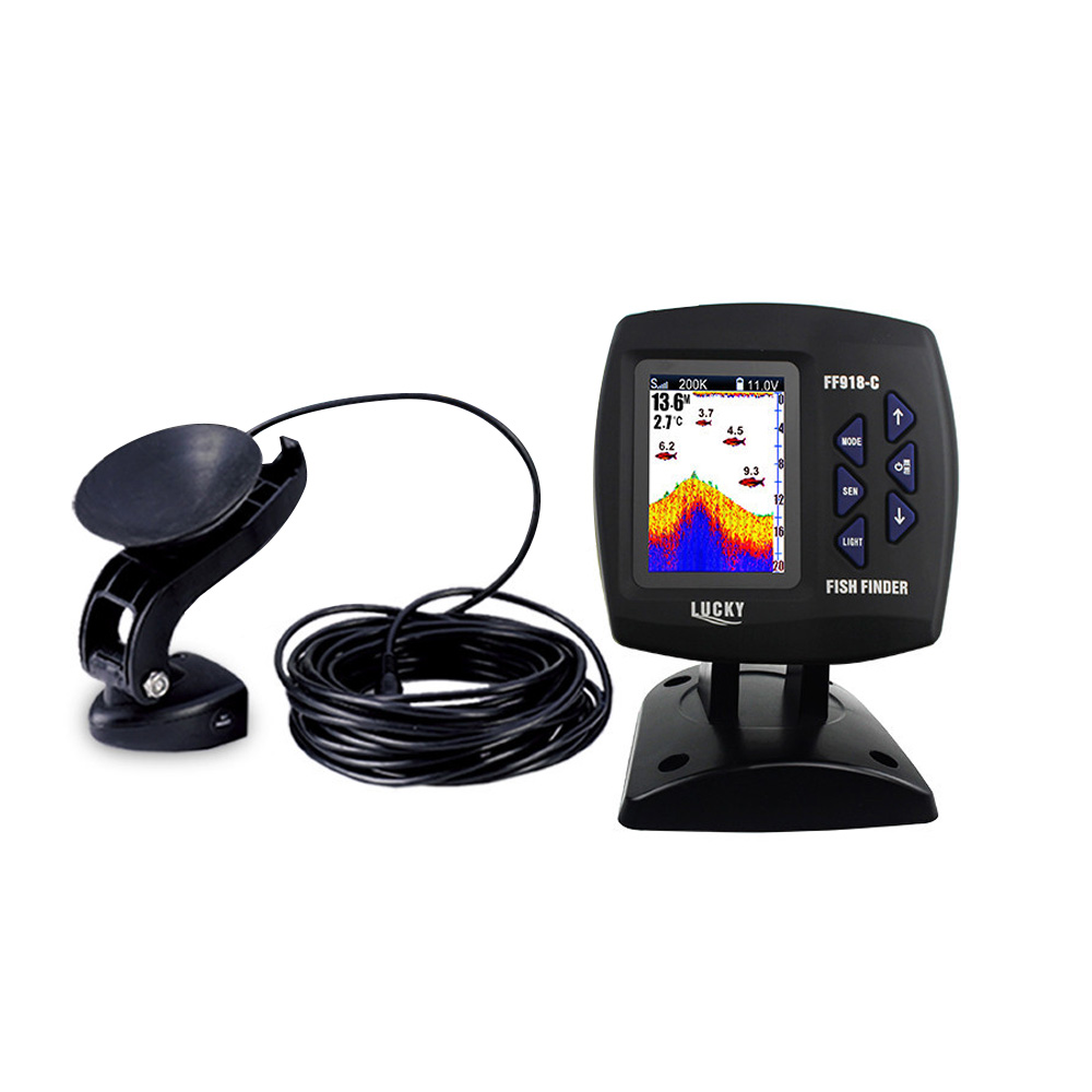Pencari ikan kabel frekuensi g - Fishing Boat Depth Finder ulasan dan harga