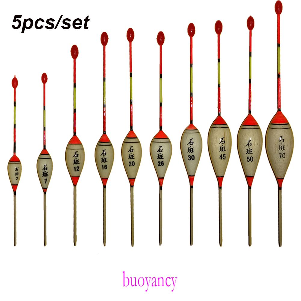 5 buah pelampung pancing kayu  - Fishing Boat Oar ulasan dan harga
