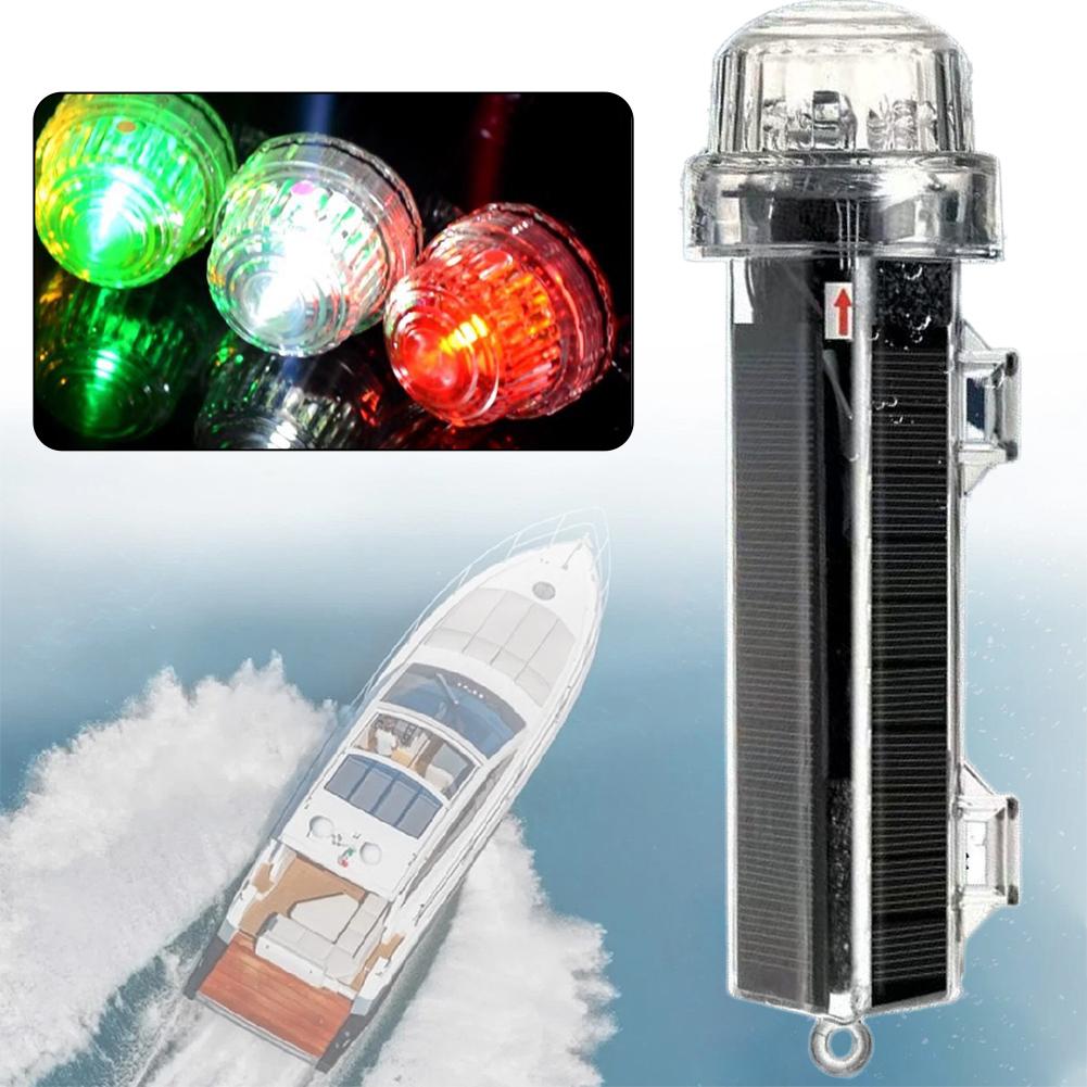 Lampu Sinyal Laut Tenaga Surya - Fishing Boat Navigation Light ulasan dan harga