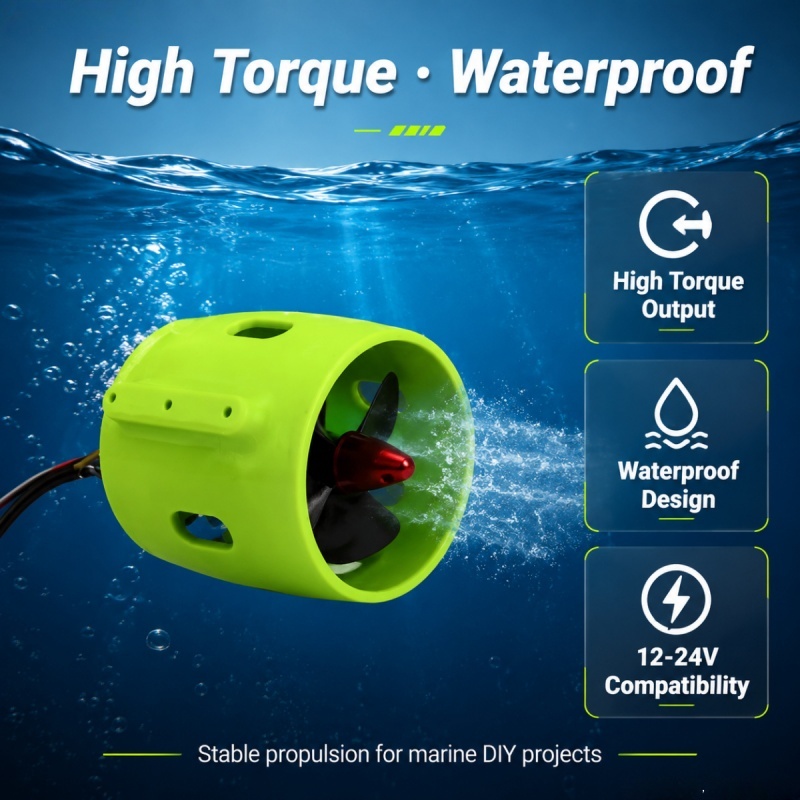 12-24V 20A Thruster Bawah Air  - Fishing Boat Trolling Motor ulasan dan harga