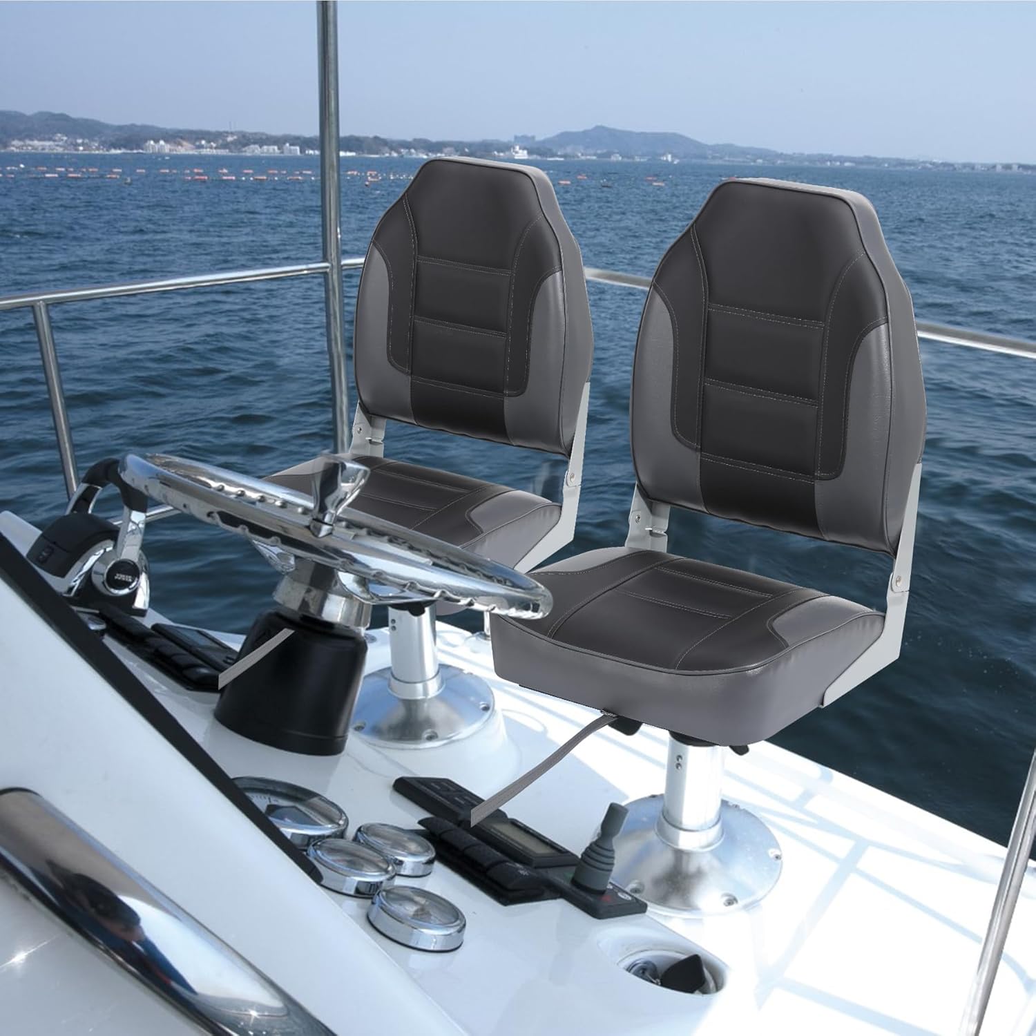 2 Paket Kursi Lipat untuk Pera - Fishing Boat Seat ulasan dan harga