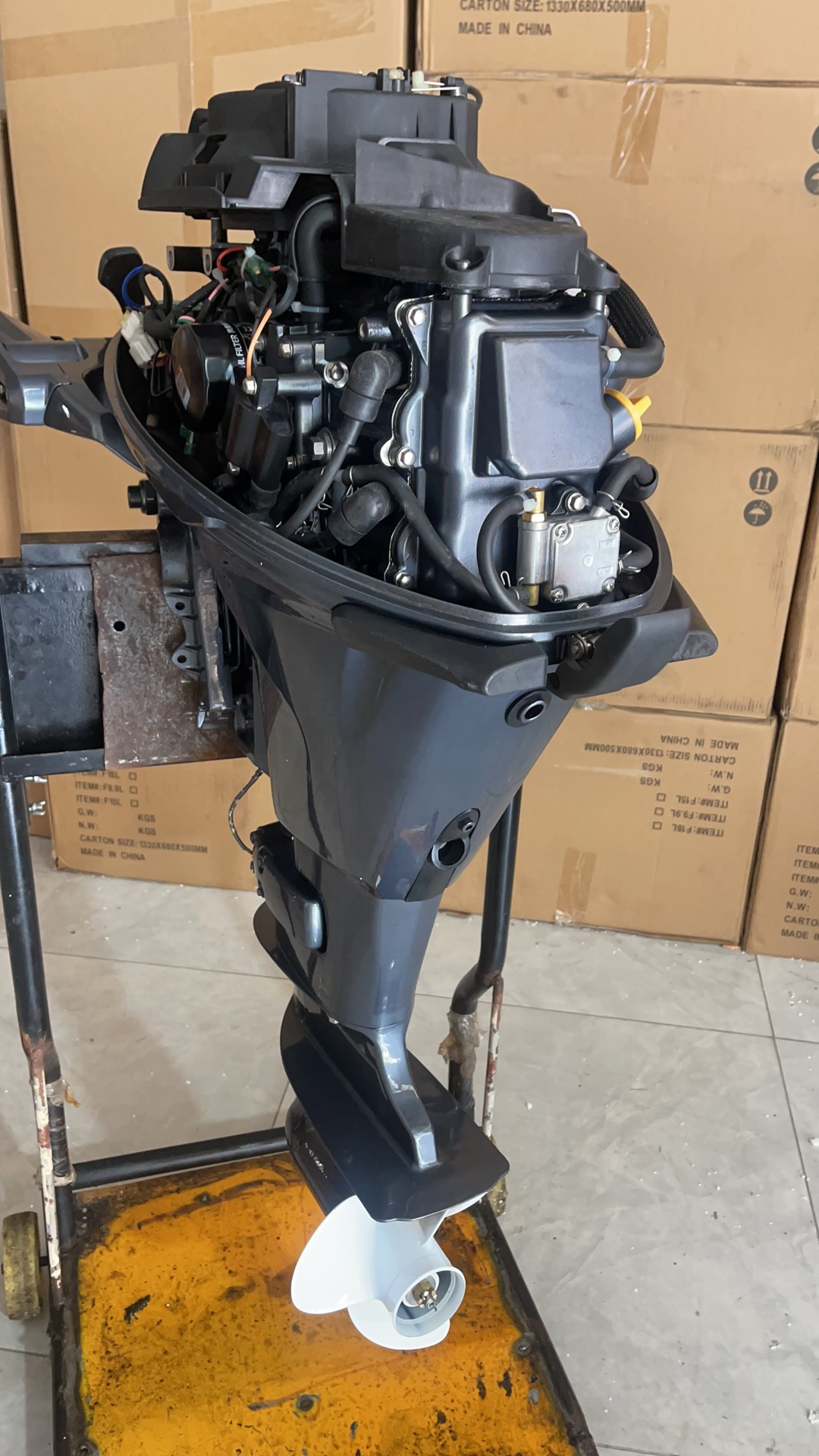 25HP 30HP 4Tak Mesin Motor Tem - Fishing Boat Outboard Motor ulasan dan harga