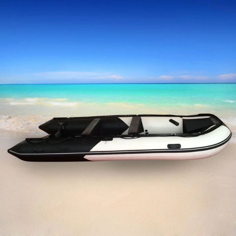 Perahu Karet PVC Tebal 4.7 m 9 - Fishing Boat Inflatable ulasan dan harga