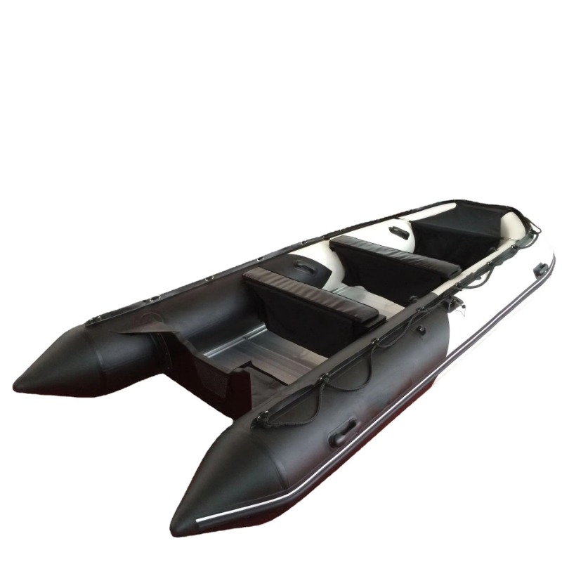Perahu Karet PVC Tebal 4.7 m 9 - Fishing Boat Inflatable ulasan dan harga