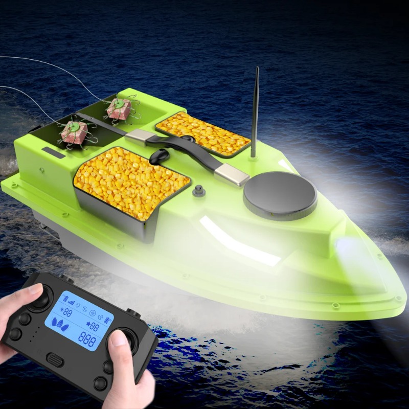 Perahu Umpan RC GPS D19 600M 4 - Fishing Boat Gps ulasan dan harga
