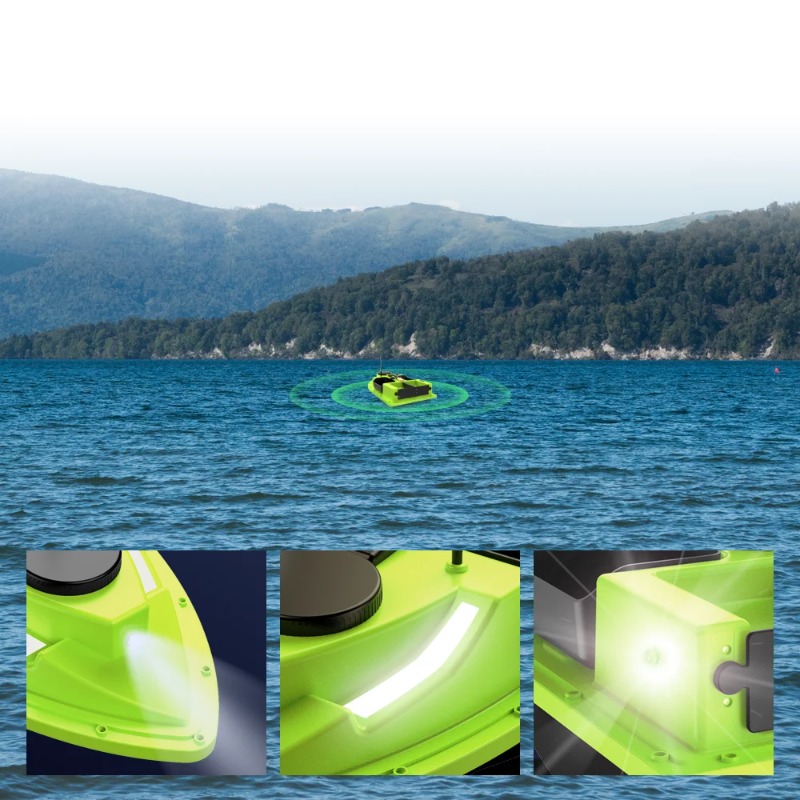 Perahu Umpan RC GPS D19 600M 4 - Fishing Boat Gps ulasan dan harga